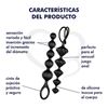 Love Beads par de Rosarios anales negros